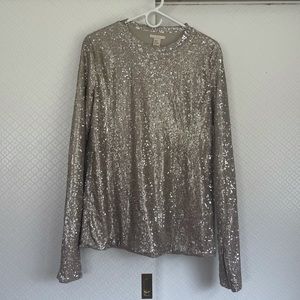 Sparkly Sequin Blouse